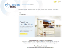 Tablet Screenshot of designhaus.it